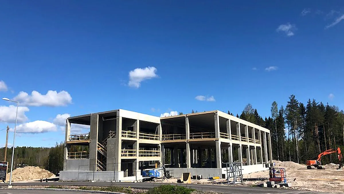 Ehitusjärgus – kandekonstruktsioon